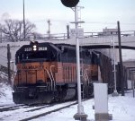 Milwaukee Road trench MPls MN Lake Calhoun Lake St 1979.